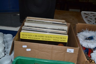 Lot 689 - One box of various assorted records