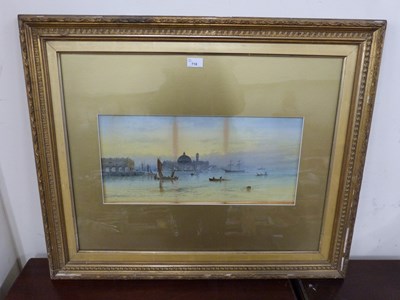 Lot 718 - 19th Century school study of a Venetian scene,...