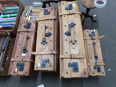 Lot 779 - Four various suitcases