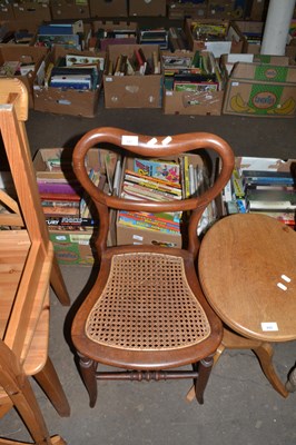 Lot 897 - Cane seated bedroom chair