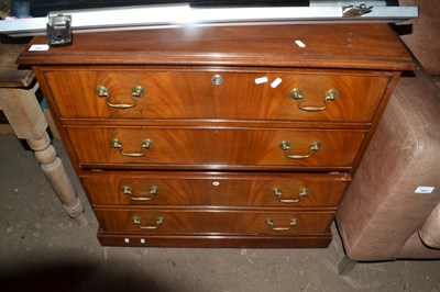 Lot 901 - Mock chest filing cabinet