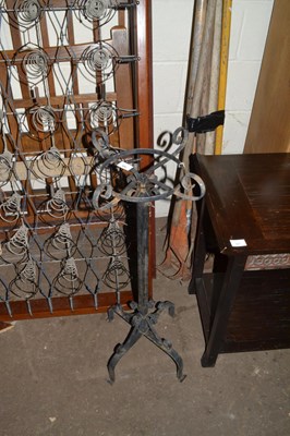 Lot 906 - Cast iron plant stand