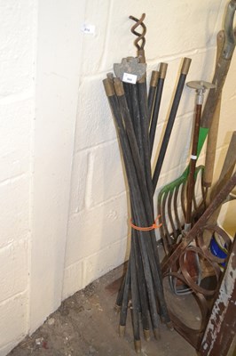 Lot 944 - Quantity of drain rods