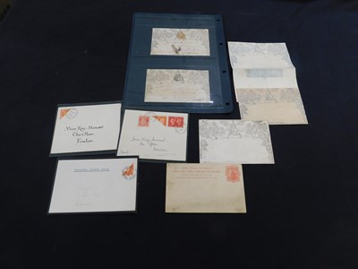 Lot 499 - GB 2 1840 Penny Mulready envelopes plus an...