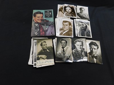 Lot 502 - A collection of 50 plus film star photos...