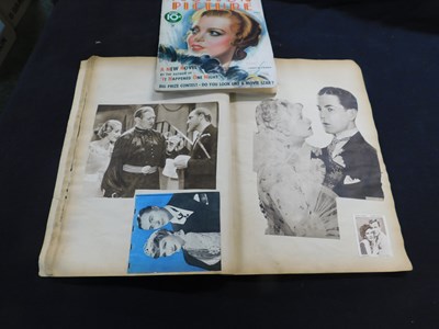 Lot 510 - Box of Hollywood film star photographs,...