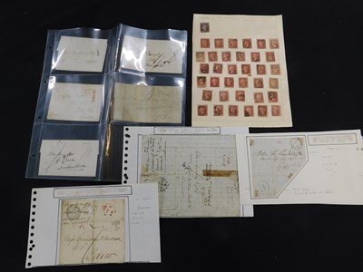 Lot 538 - GB Packet postal history (5) postmarks...