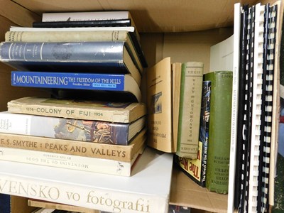 Lot 617 - 3 Boxes: Mixed Books, travel etc