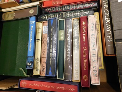 Lot 674 - 2 Boxes: Folio Society