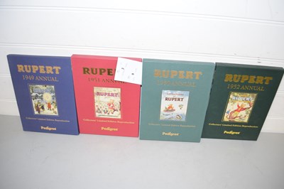 Lot 9 - Rupert reproduction annuals 1949, 1950, 1951...