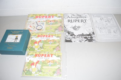 Lot 20 - Mixed Lot: Rupert interest to include a boxed...