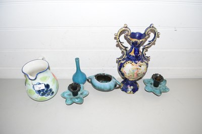 Lot 21 - Mixed Lot: Various ceramics to include double...