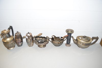 Lot 42 - Mixed Lot: Various assorted silver plated...