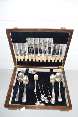 Lot 63 - Case of assorted cutlery