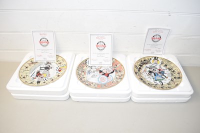 Lot 78 - Danbury Mint Beano plate collection, Billy...