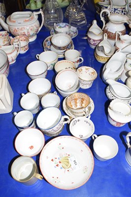 Lot 154 - Mixed Lot: 19th Century tea and coffee cups to...