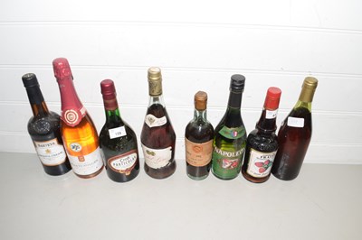 Lot 159 - Eight various bottles of strawberry liqueur,...