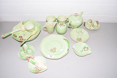 Lot 165 - Collection of Carlton Ware leaf formed dishes