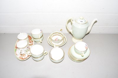 Lot 168 - Mixed Lot: Tea wares to include Grosvenor and...