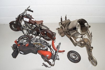 Lot 171 - Three model motorbikes