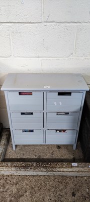 Lot 216 - Small cabinet containing a quantity of CD's...