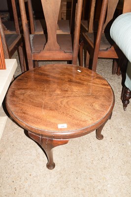 Lot 229 - 19th Century mahogany circular coffee table