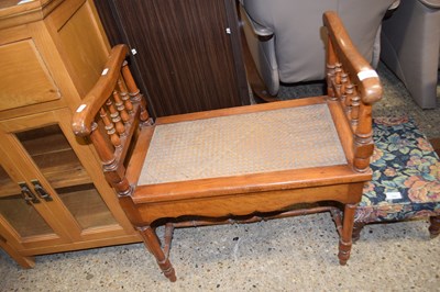Lot 255 - 19th Century combination stool and bidet
