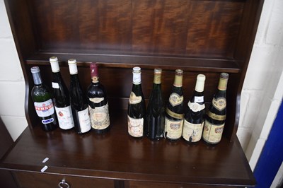 Lot 321 - Mixed Lot: Nine various assorted bottles of...