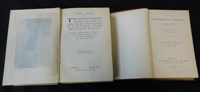 Lot 134 - JAMES HOGG: THE SUICIDES GRAVE, BEING THE...