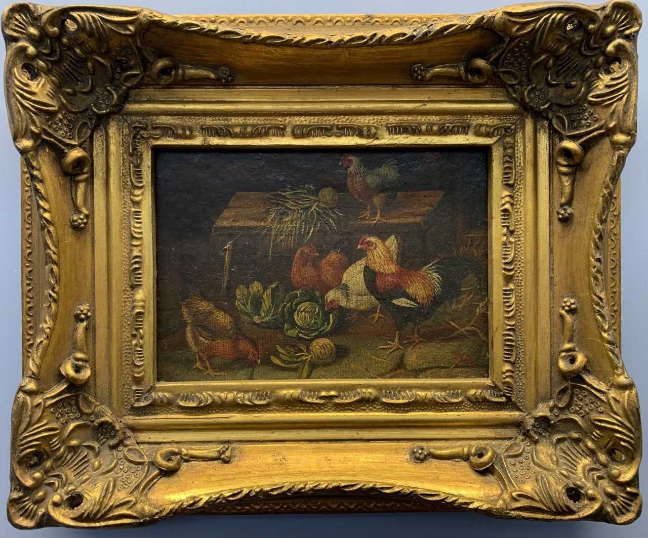 Lot 5 - Attributed to Edgar Hunt (British,1876-1953),...