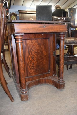 Lot 577 - 19th Century mahogany Davenport desk of...