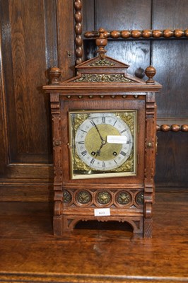 Lot 623 - Late 19th Century mantel clock in...