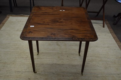 Lot 646 - 19th Century mahogany Pembroke table of...