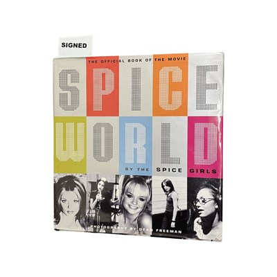 Lot 205 - An autographed 1st Edition copy of Spice World:...