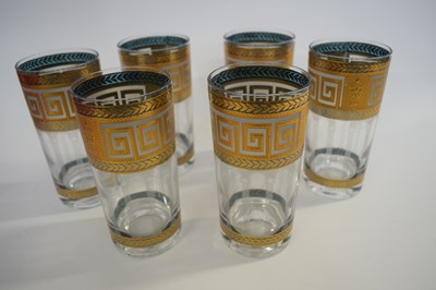 Lot 335 - Boxed set of six Schott crystal beakers...