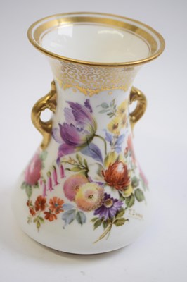Lot 418 - Small Royal Doulton porcelain vase with...