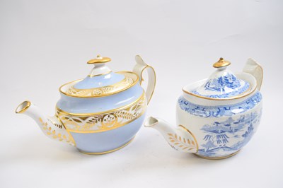 Lot 442 - Two early 19th Century English porcelain...