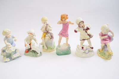 Lot 443 - Group of Royal Worcester figures by Doughty...
