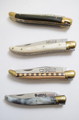 Lot 482 - Bag of Laguiole penknives including the...