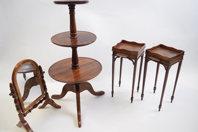 Lot 466 - Group of apprentice furniture pieces including...