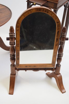 Lot 466 - Group of apprentice furniture pieces including...