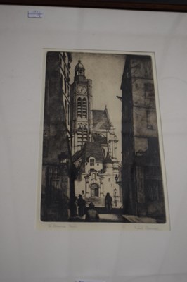Lot 690 - Noel Spencer, a group of etchings, Tamworth...