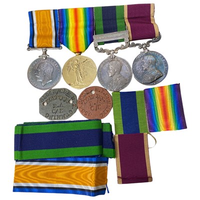 Lot 8 - First World War and Interwar British medal...