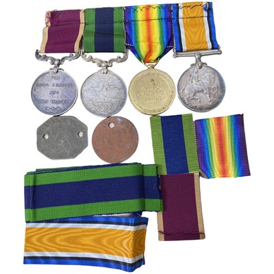 Lot 8 - First World War and Interwar British medal...
