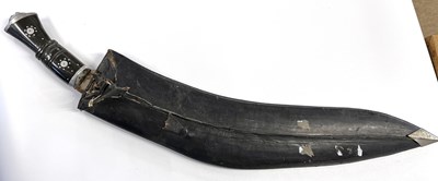 Lot 71 - Quantity of four Indian/Nepalese kukri knives,...