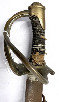 Lot 83 - Rare model 1840 heavy cavalry sword with two...