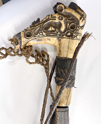 Lot 95 - Indonesian Mandu headhunters sword originating...