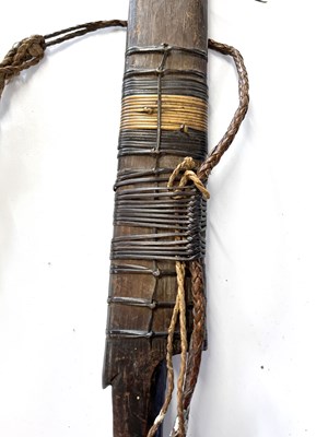 Lot 95 - Indonesian Mandu headhunters sword originating...