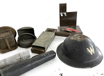 Lot 102 - Quantity of Post War Civil Defense items to...