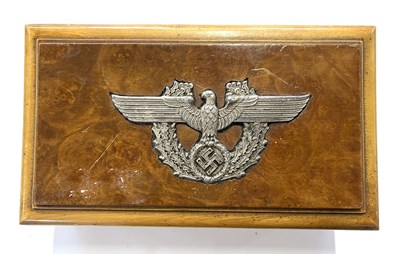 Lot 108 - Third Reich interest - Officers cigarette box...